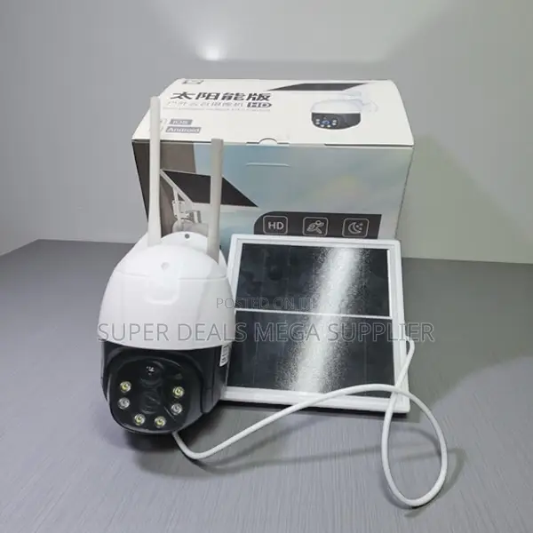 High Definition 4g Ptz Outdoor Security Motion Sensor Solar Camera
