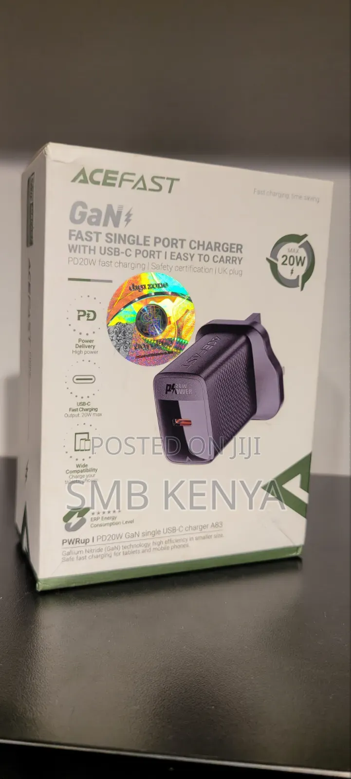 Fast Charging Single Port Adapter-A83