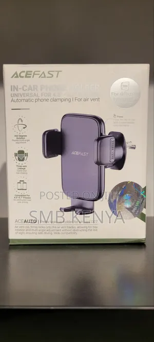 Auto Phone Clamping in Car Air Vent-Acefast D27