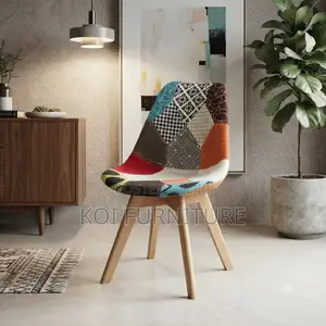 Dining Chairs; Modern Style Eames Chair With Multi Color Design