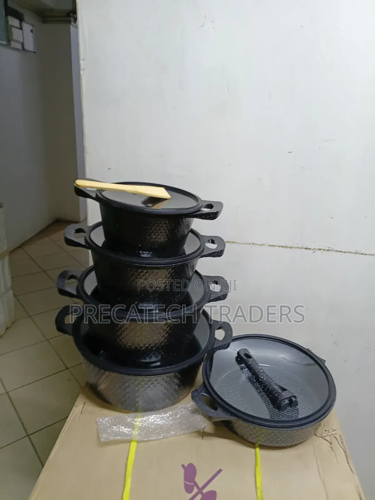 Cookware Set Premium Granite Coated Cooking Pot Set – 10PCS