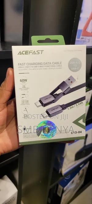Original ACEFAST C13-04 USB-A/C to USB-C Charging Data Cable