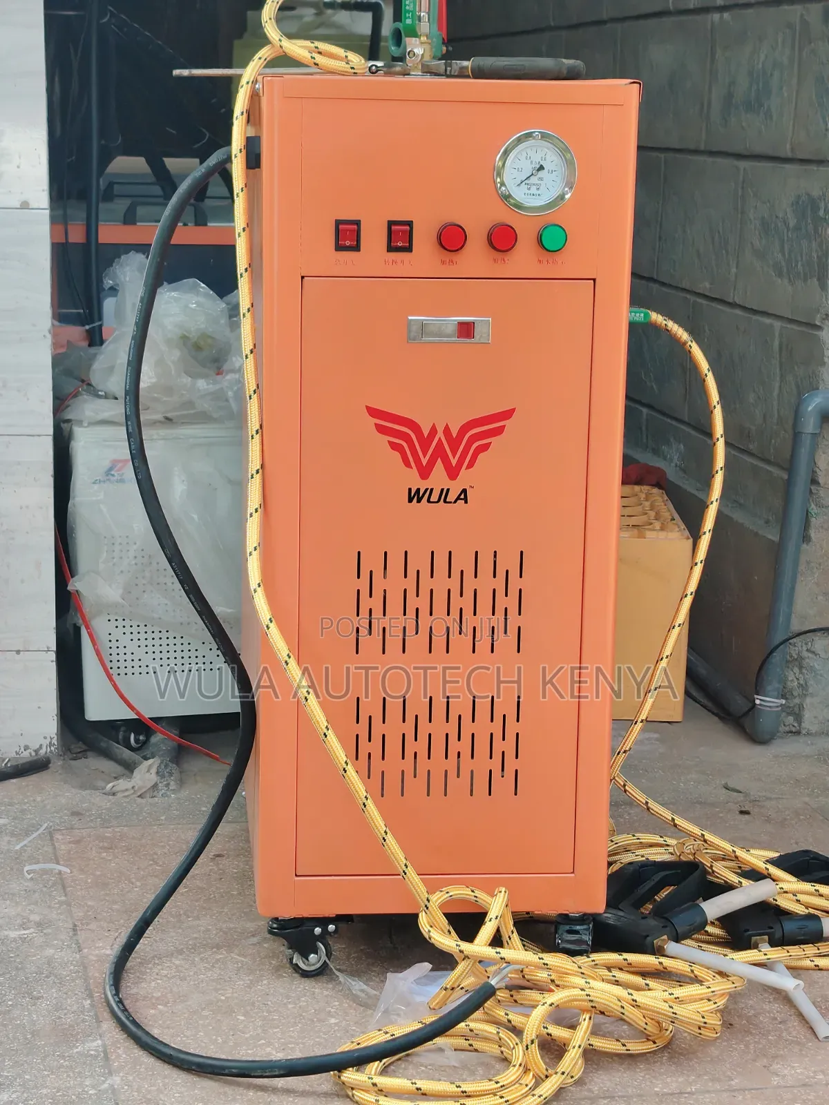 Lower Water Consumption Heavy Duty 3phase Steam Machine Sunshine