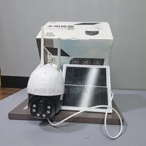 Smartphone App Control 4G PTZ Outdoor Security Solar Camera