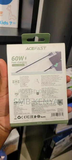 USB-C to USB-C Charging Data Cable-Acefast C9.03