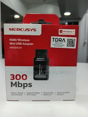 Mercusys N300 Wireless Mini USB Wifi Adapter (Model MW300UM).