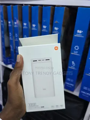 Xiaomi 30000mAh High Capacity Power Bank for Phones Tablets