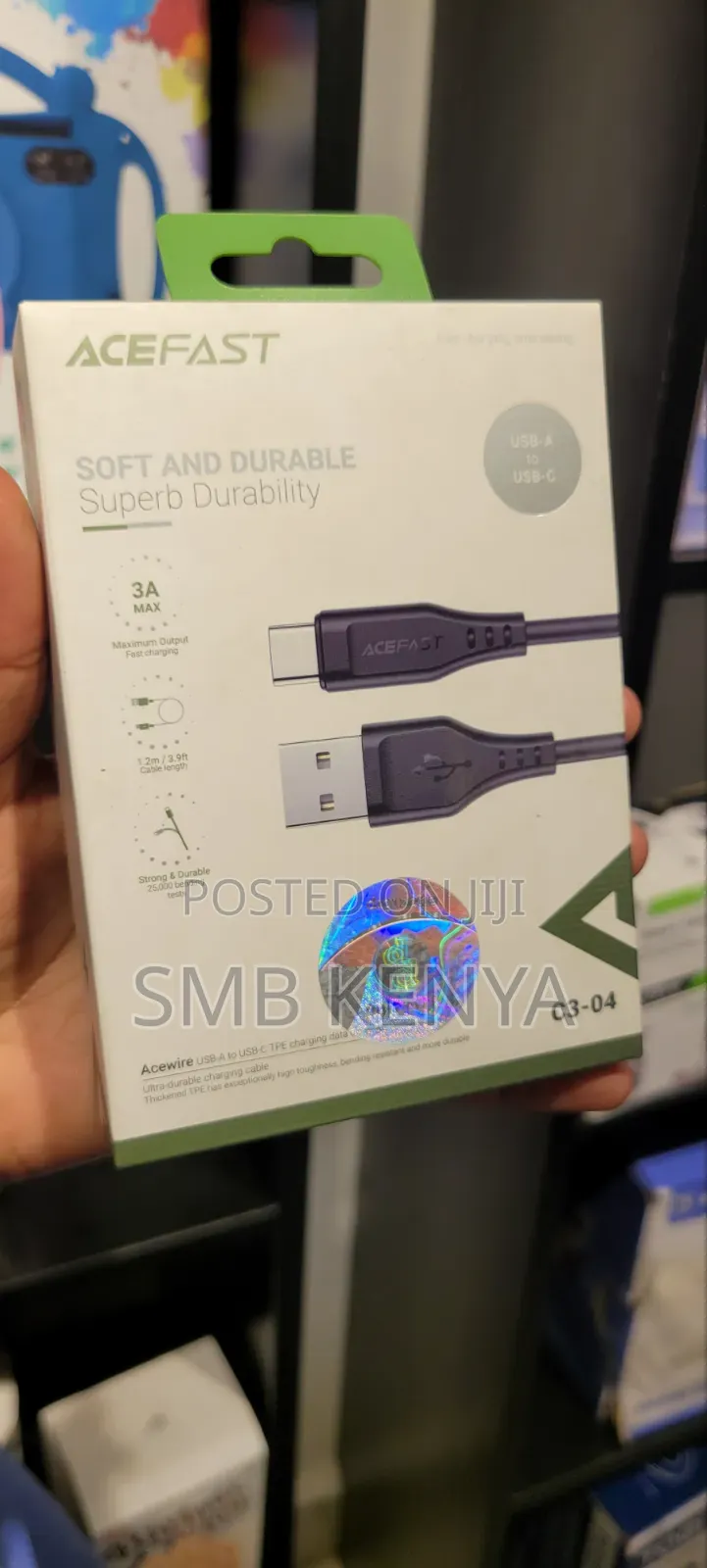 USB-A to USB-C Tpe Charging Data Cable -C3-04