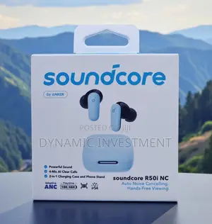 Anker Soundcore R50i NC True Wireless Noise Cancelling Earbuds – Black