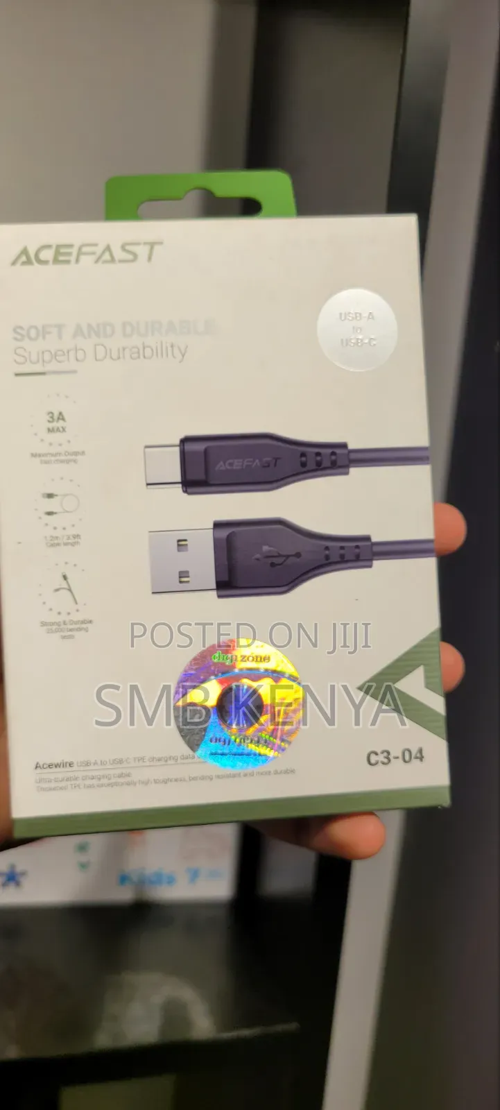 USB-A to USB-C Tpe Charging Data Cable -C3-04