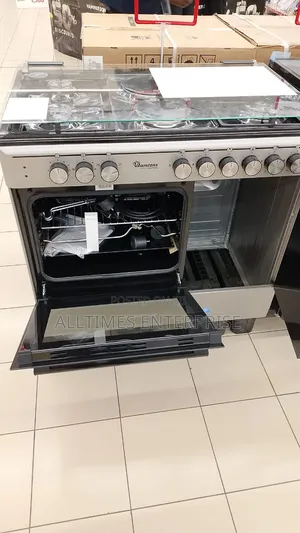 Ramtons RF/496- 60*90 Stainless Steel Cooker With Gas Compartment