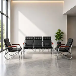 5-Seater Imported Leather Sofa Set