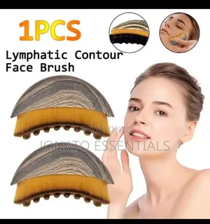 Lymphatic Drainage Face Contour Brush for Glowing Sculpted Skin