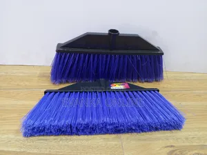 Algi Straight Broom Soft Long Bristles - Purple