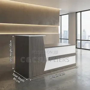 Modern Office Reception Desk-2400mm
