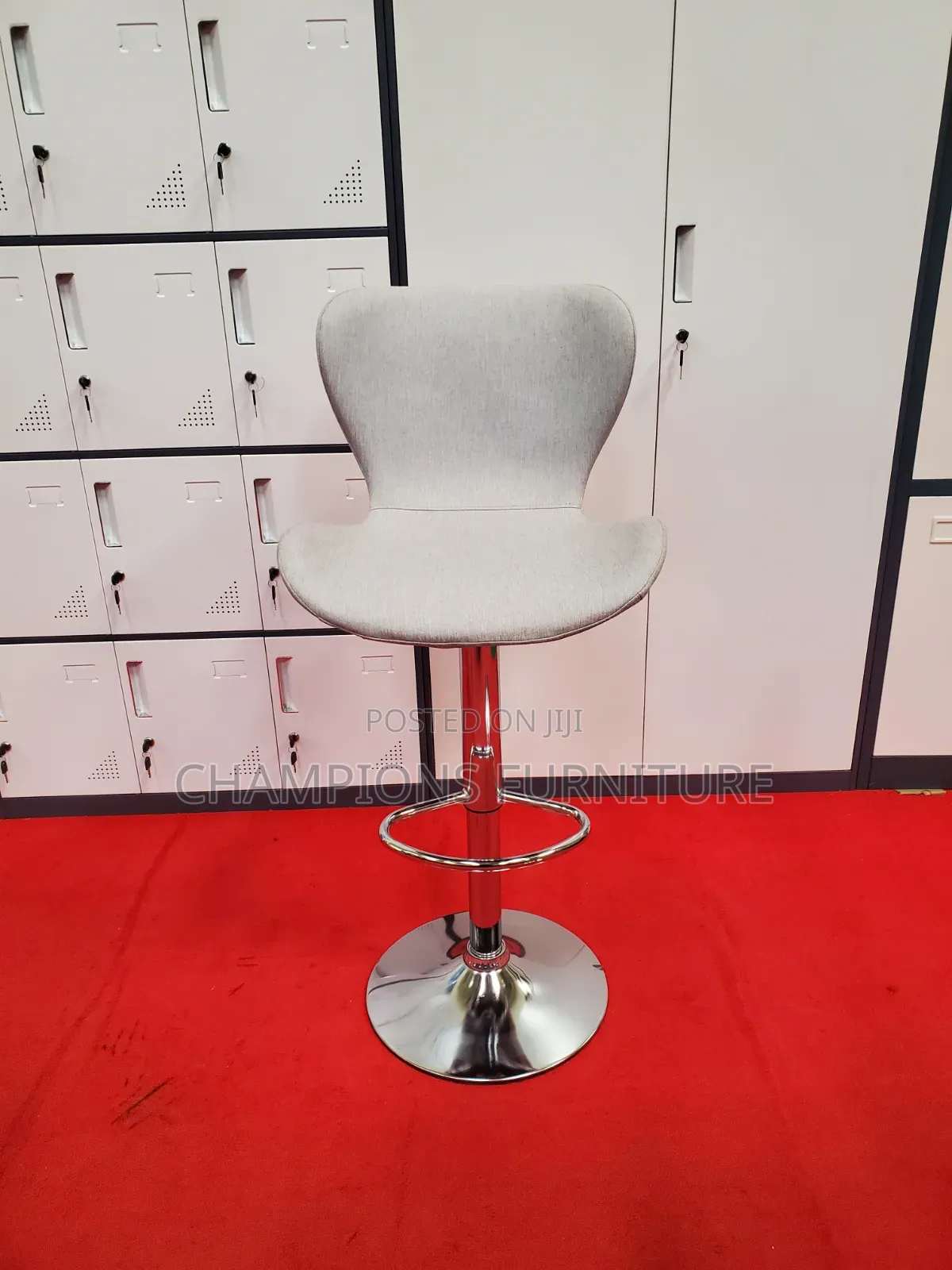 Fabric Adjustable Bar/Counter Stool