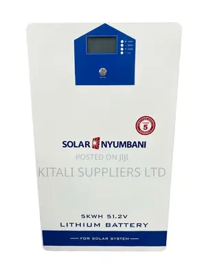 Solar Nyumbani 5kWh 51.2V 100Ah LiFePO4 Lithium Battery