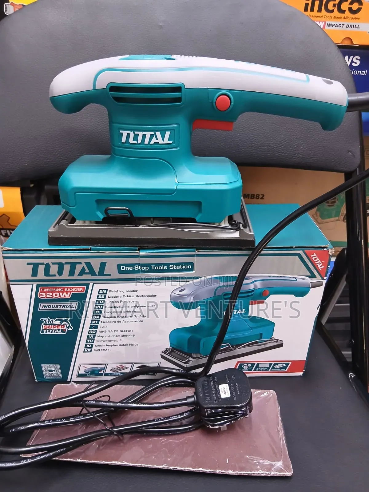 Affordable Total Finishing Sander 320w