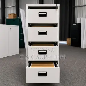 4-Drawer Storage Locker Unit