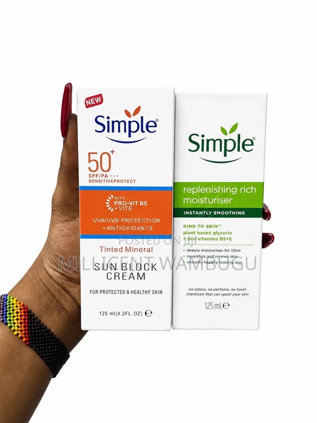 Simple Sunscreen Spf50 for Sensitive Skin