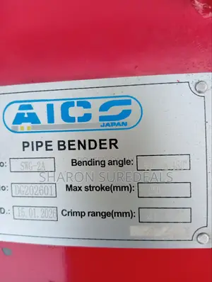 Aico Manual Hydraulic Pipe Bending Machine