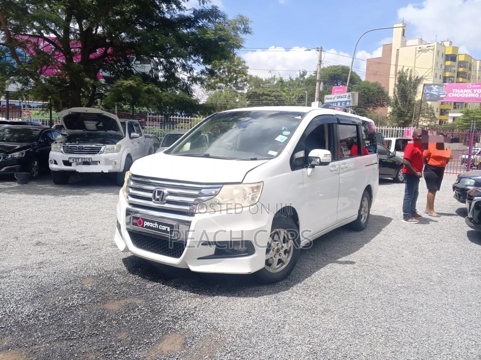 Honda Stepwgn 2014 White
