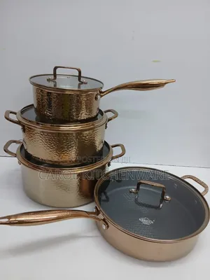 8 PC Heavy Stainless Steel Cooking Set / Induction Cookware Set