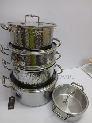 10 PC Stainless Steel Cookware Set/ Induction Cookware Set