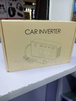 200W Car Inverter Adapter With PD Type-C USB Ports