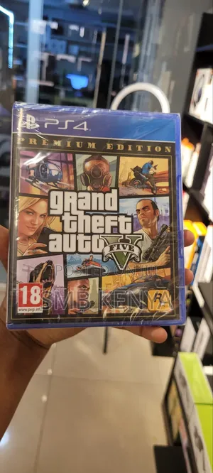 GTA 5 Premium Edition PS4 – Original Game Disc