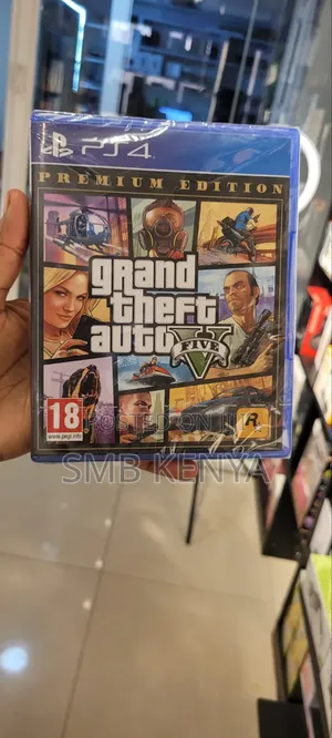 GTA 5 Premium Edition PS4 – Original Game Disc