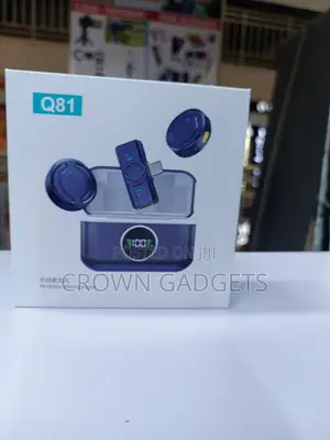 Q81 Clip-on Wireless Microphone Noise Cancelling for Vlog