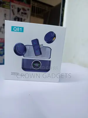 Q81 Wireless Lavalier Mic for Vlogging Live Streaming