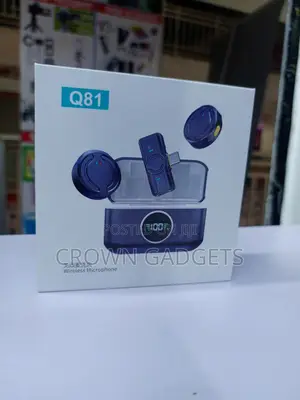 Q81 Wireless Lavalier Mic for Vlogging Live Streaming