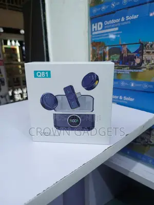 Q81 Wireless Lavalier Mic for Vlogging Live Streaming