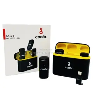C C DC-M4 Wireless Clip-on Microphone – Crystal Clear Audio
