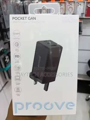This Is a Proove Pocket GaN 100W Wall Charger UK