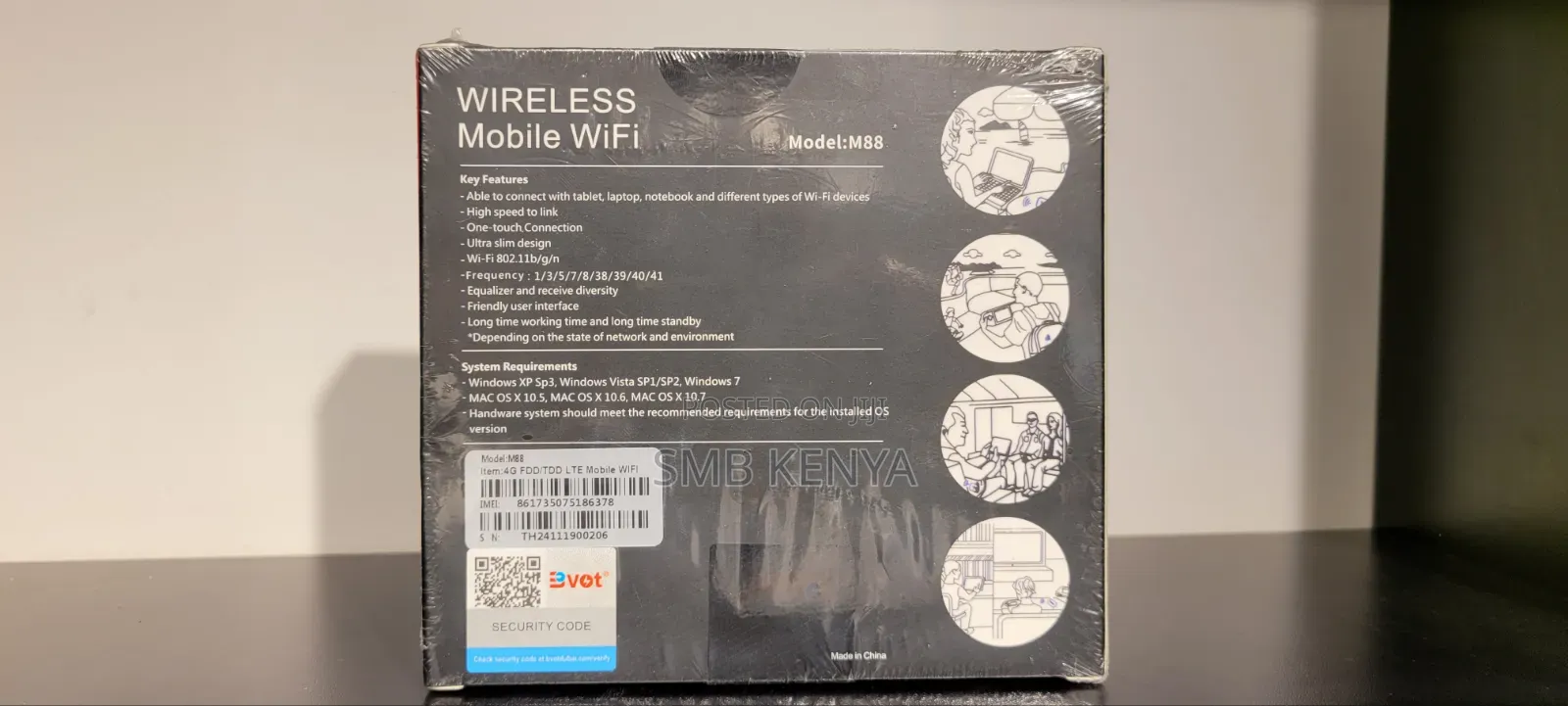 Wireless Mobile Mifi With High Fast Performance-M88