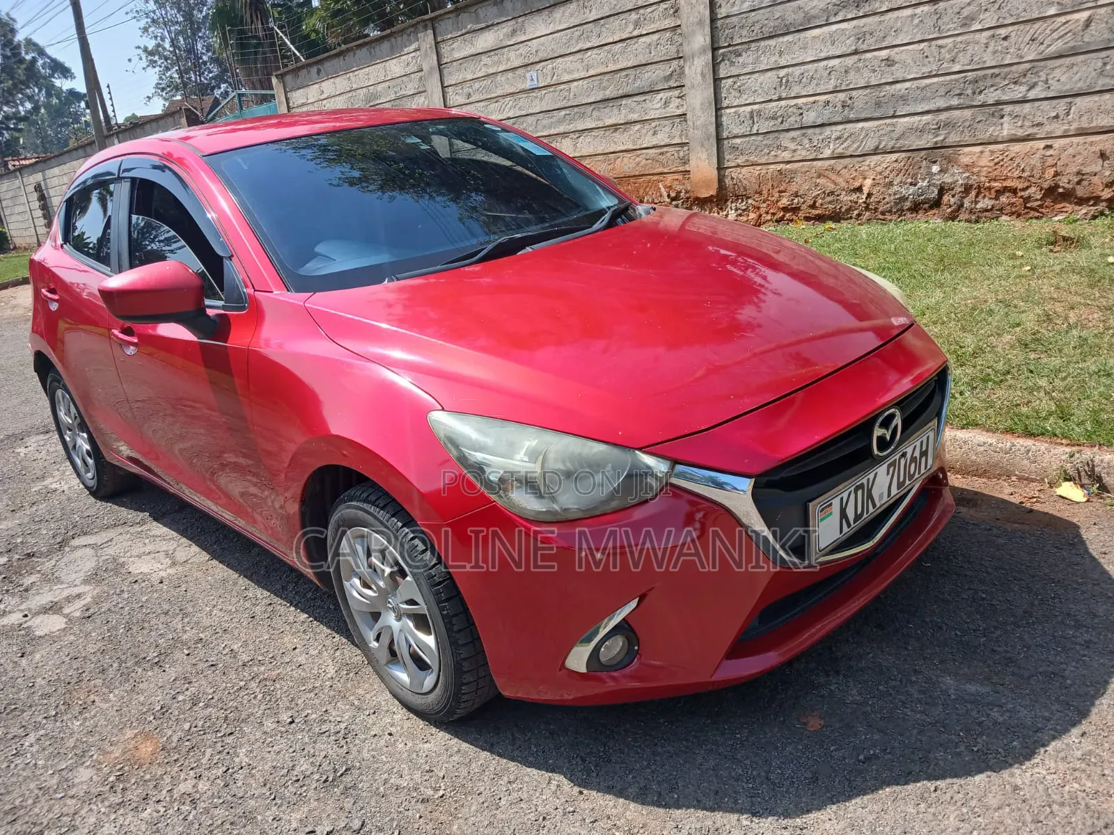 Mazda Demio 2015 Red