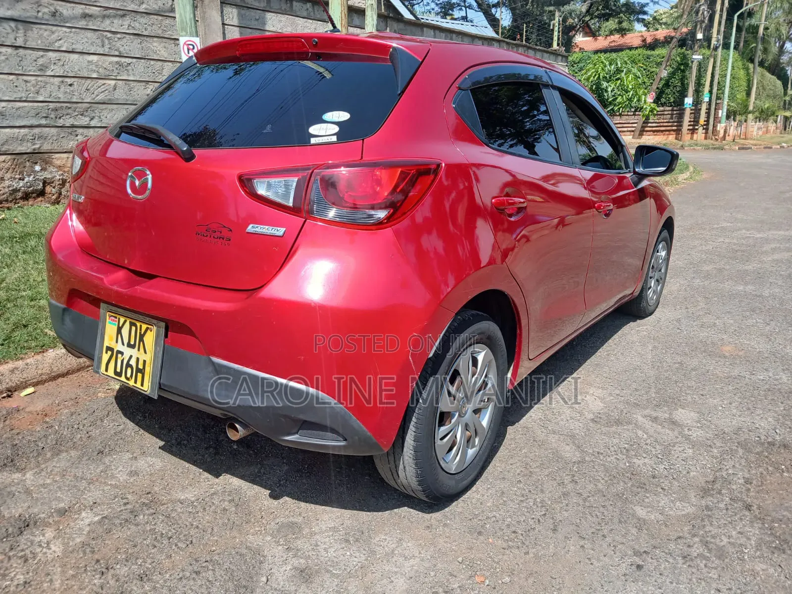 Mazda Demio 2015 Red
