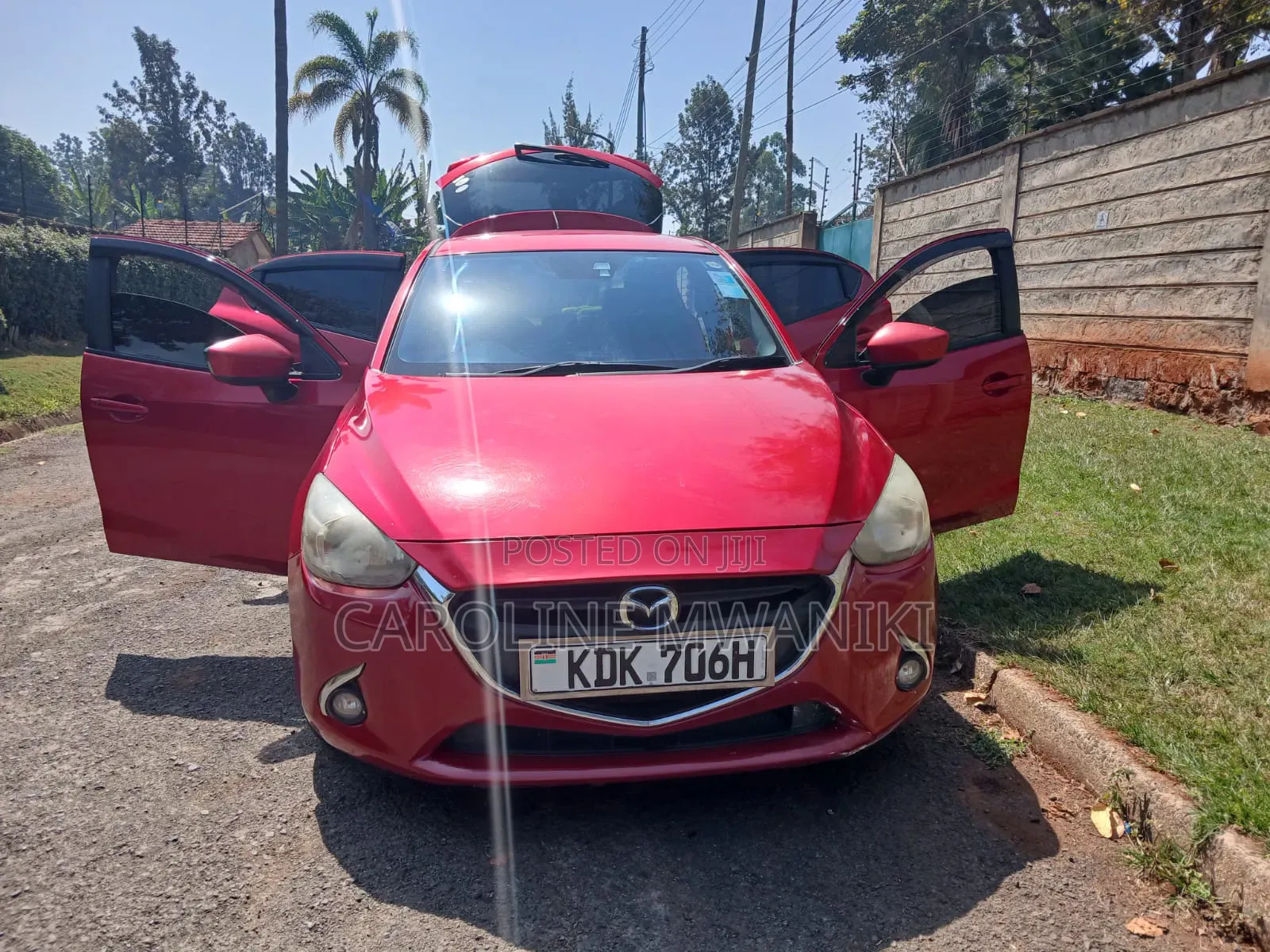 Mazda Demio 2015 Red