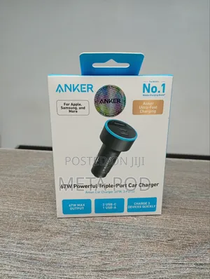 Anker 335 67W Car Charger (3 Ports)