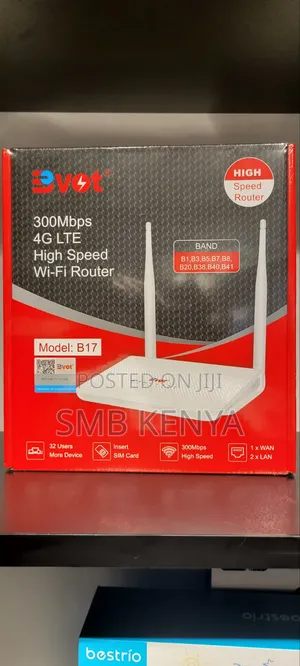 Wifi 4G Router With High Speed of 300mbps-B17