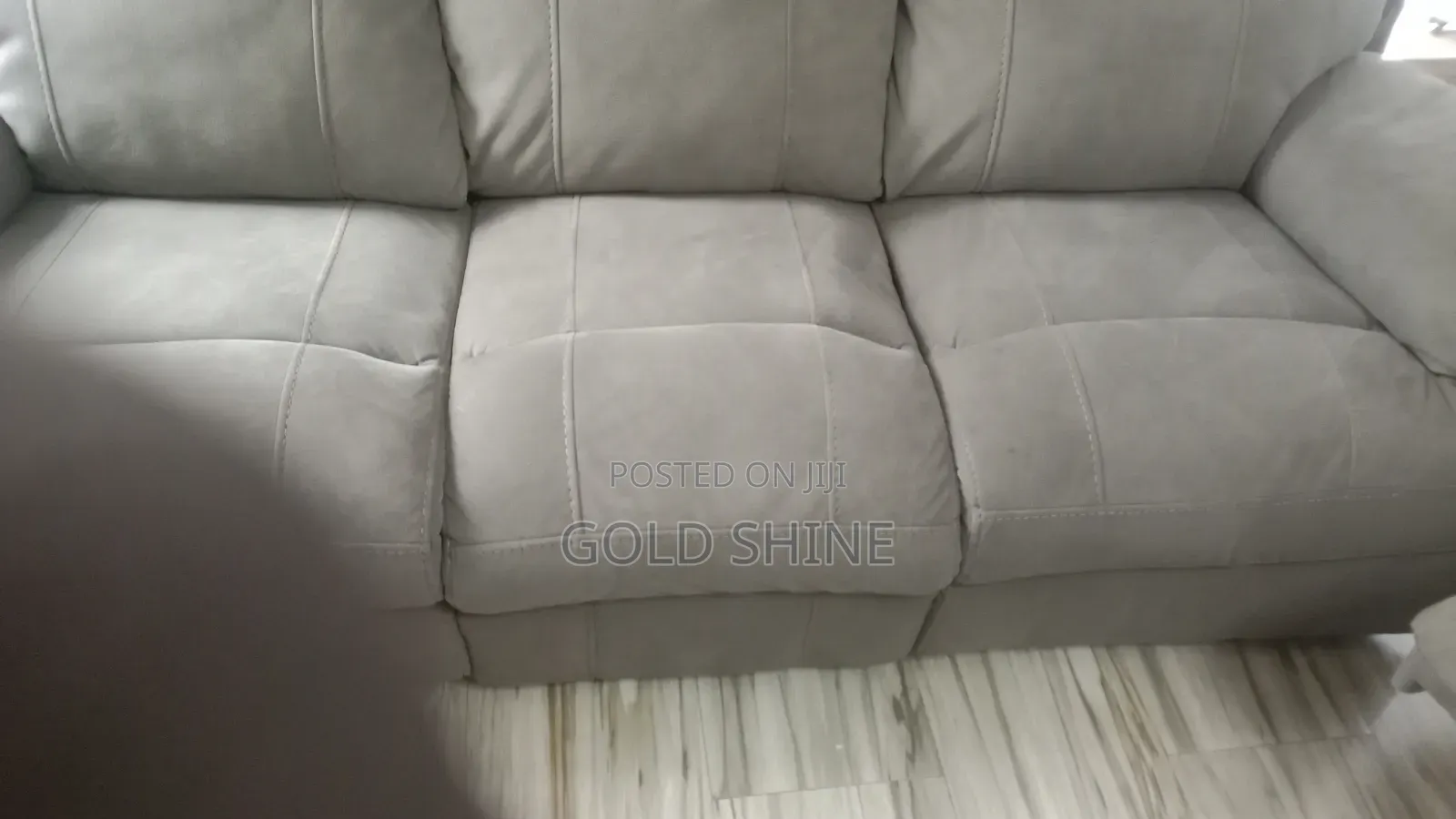 Before,during and After Cleaning Recliner Seat