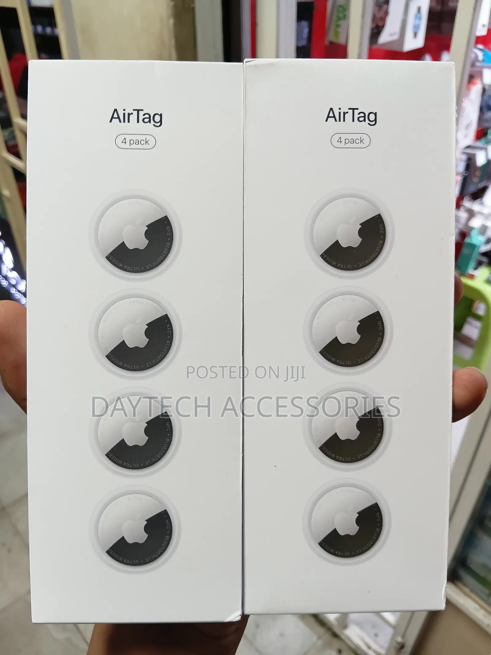 Apple Apple AirTag 4-Pack - White Bluetooth IP67 Water Resistant
