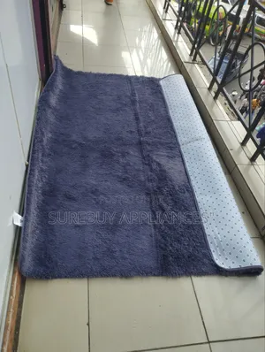 5×8 Ft Plain Non-Patched Fluffy Carpet – Soft Area Rug