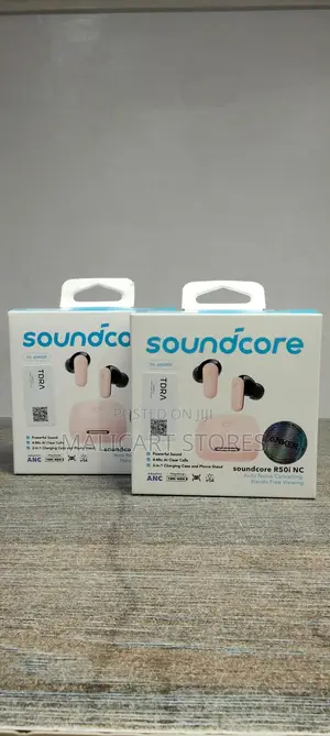 Anker Soundcore R50i NC Pink Earbuds