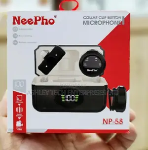 NeePho NP-58 Dual Clip-on Microphone for Content Creators