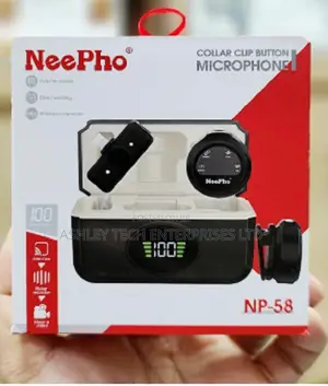 NeePho NP-58 Wireless Microphone for YouTube, TikTok Live Streaming