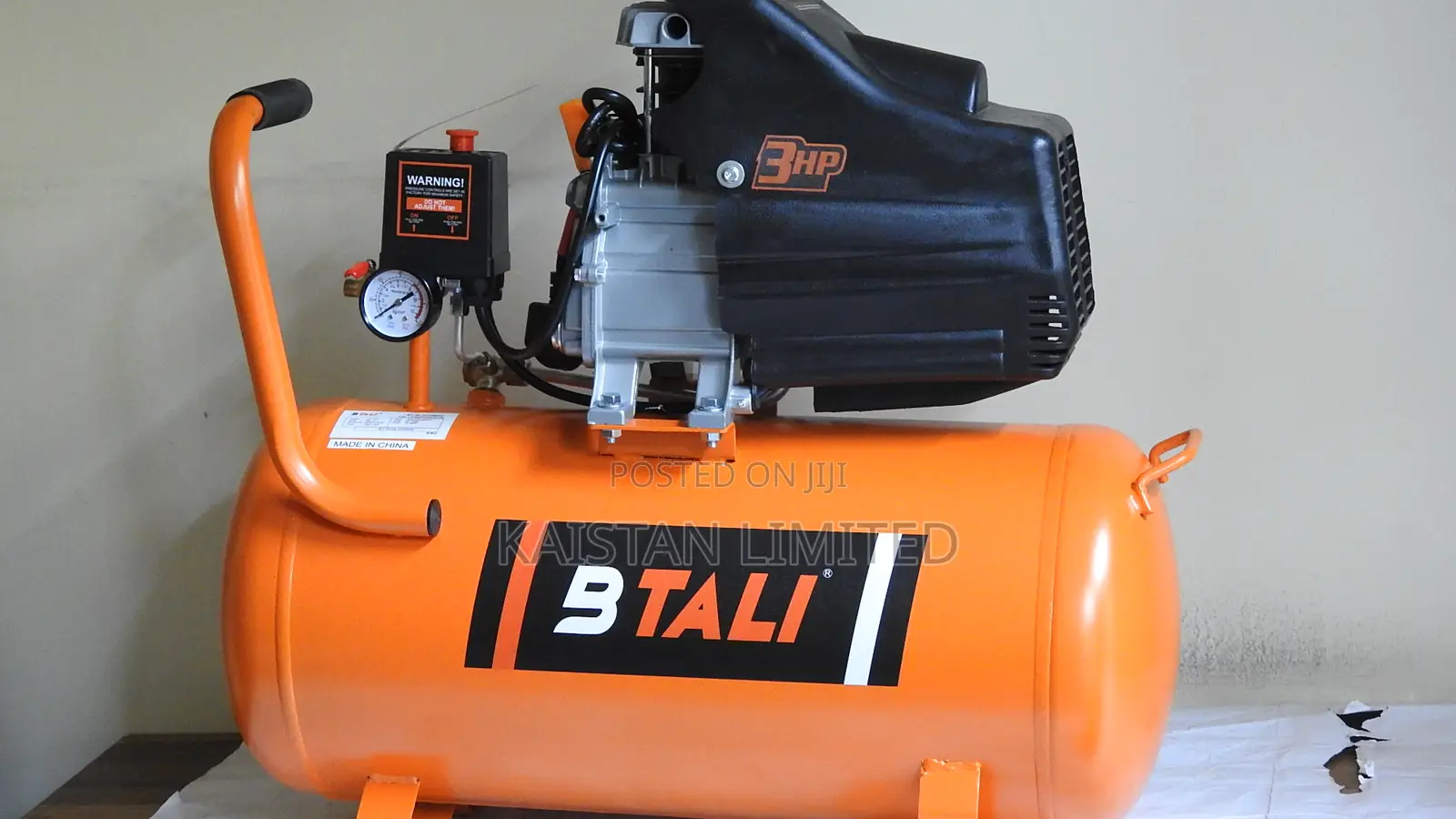Btali 50L Electric Air Compressor - Heavy Duty Durable Built